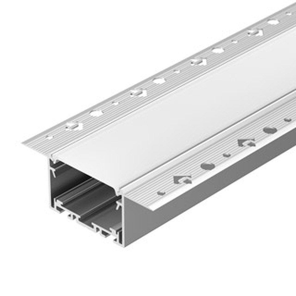Фото №1  Arlight Профиль SL-LINIA55-FANTOM-2500 SEAMLESS ANOD ( Алюминий)