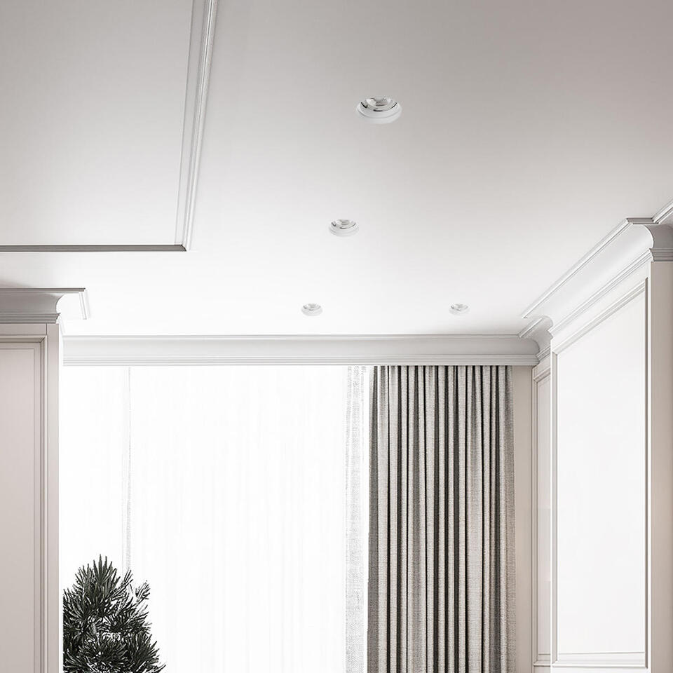 Фото №7  10356C Гипсовый встраиваемый светильник под покраску LOFT IT Ghost