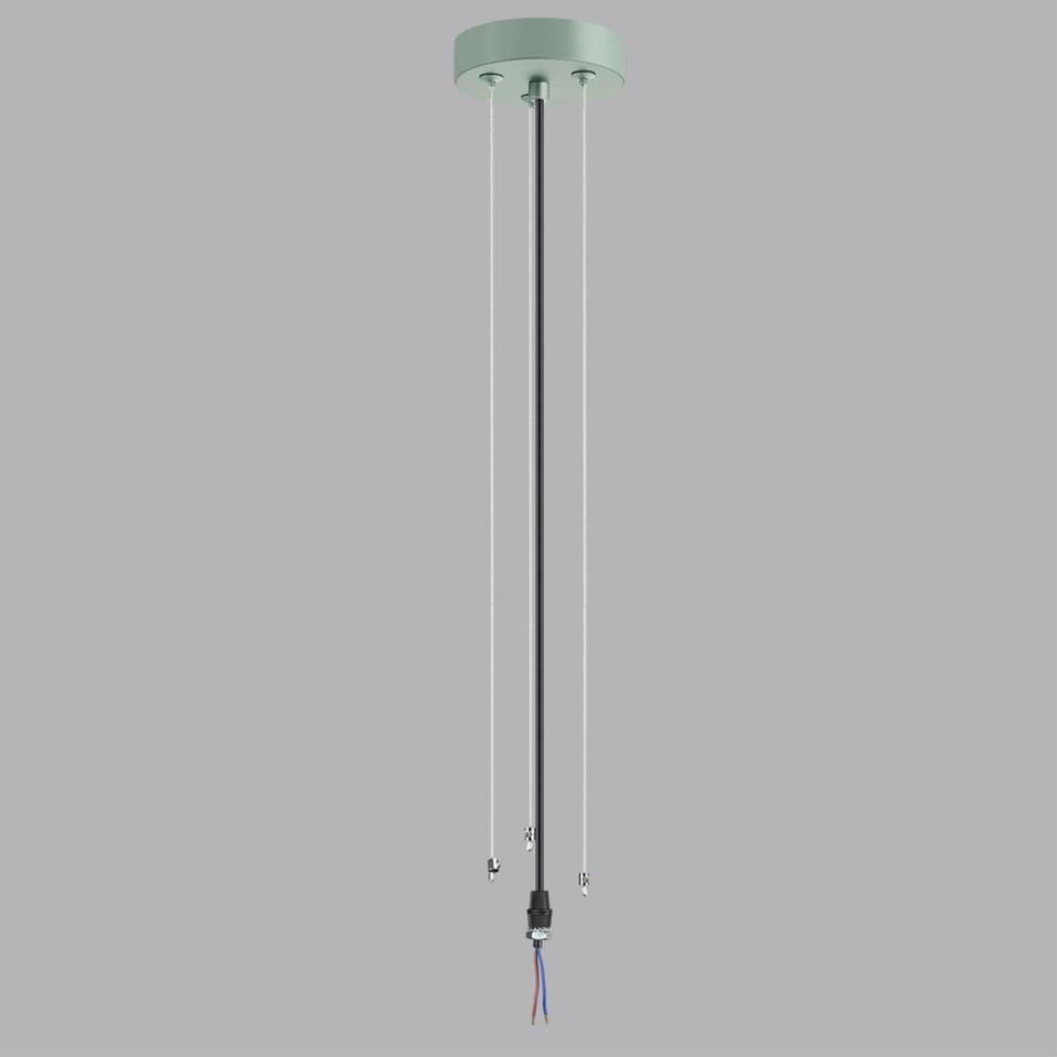 Фото №7  SONEX 7703/L SN 583 Подвесное крепление для светильника MACARON LED металл/зеленый 1,2м MACARON