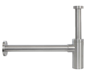 Фото Сифон 1”1/4 Remer INOX SS958L, нержавеющая сталь