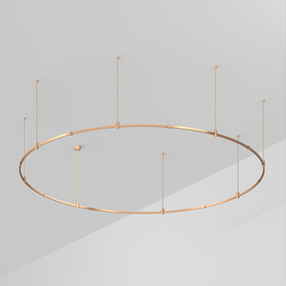 Фото №1  Arlight Основание ART-APRIORI-ROUND-ROD-800-R3000 (GD) ( IP20 Металл, 3 года)