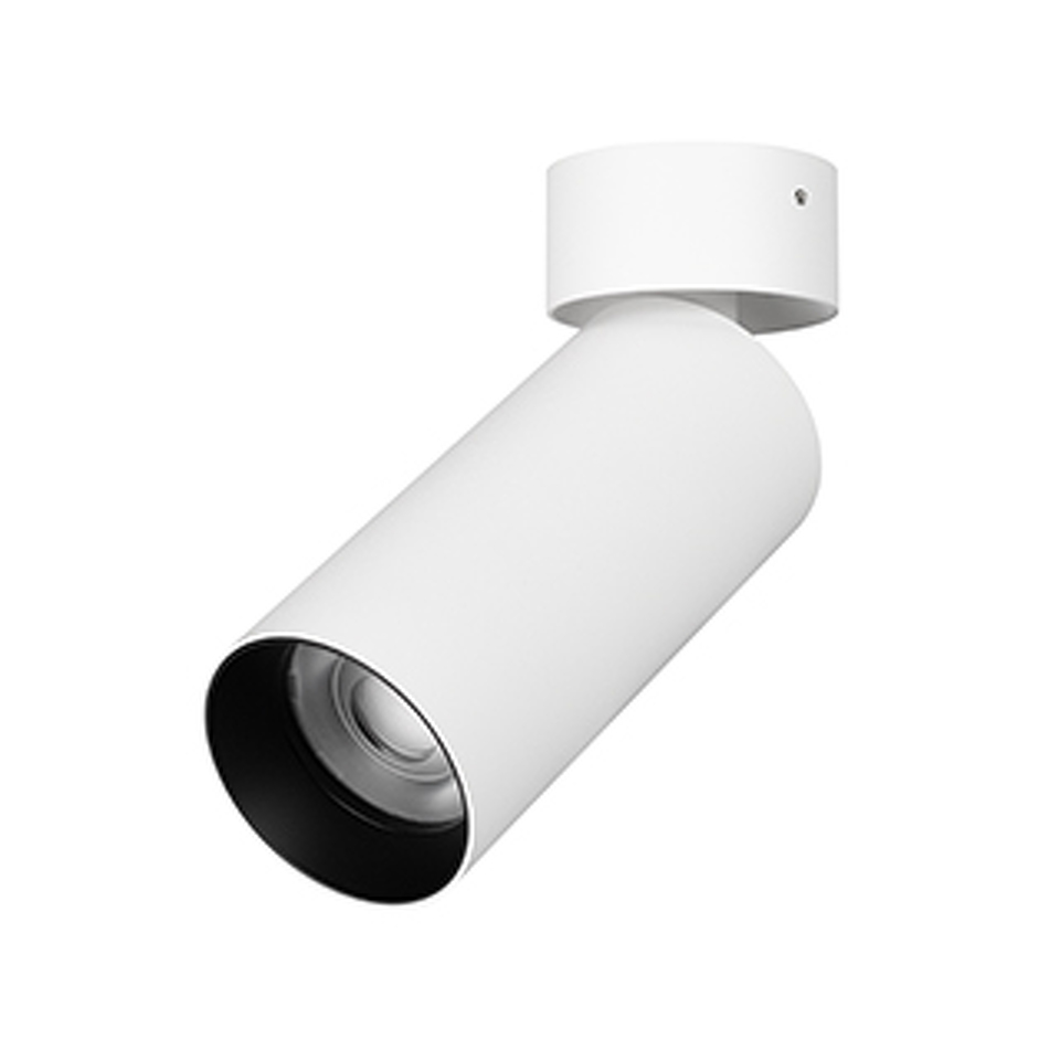 Фото №1  Arlight Светильник SP-GABI-SURFACE-FLAP-R50-9W Day4000 (WH, 36 deg, 230V) ( IP40 Металл, 5 лет)