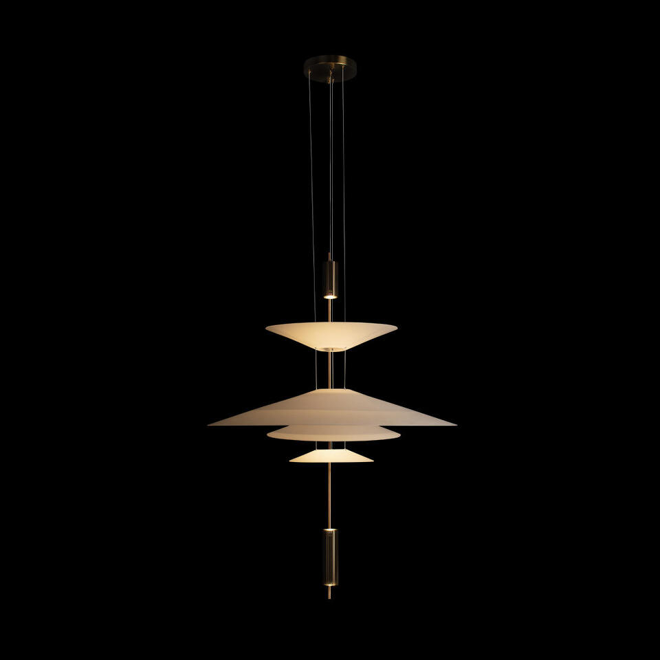 Фото №6  Подвесной светильник 10244/C Brass Подвесной светильник LOFT IT Skylar