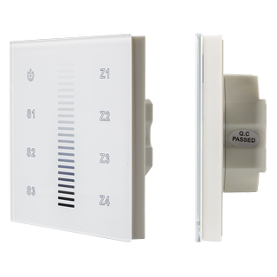 Фото №1  IARL INTELLIGENT ARLIGHT Сенсорная панель DALI-901-11-ADDR-3SC-DIM-DT6-IN White (BUS) ( IP20 Пластик, 3 года)