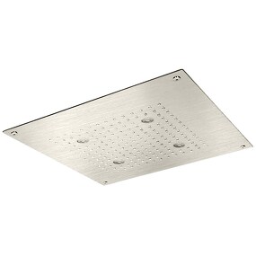 Фото SF030BXX AQUAelite Techno верхний душ потолочного крепления, 400x400 мм Нержавеющая сталь шлиф., 03Q/5353