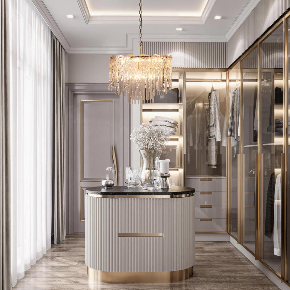 Фото №10  Подвесной светильник 10298/600 French gold Подвесной светильник LOFT IT Florida
