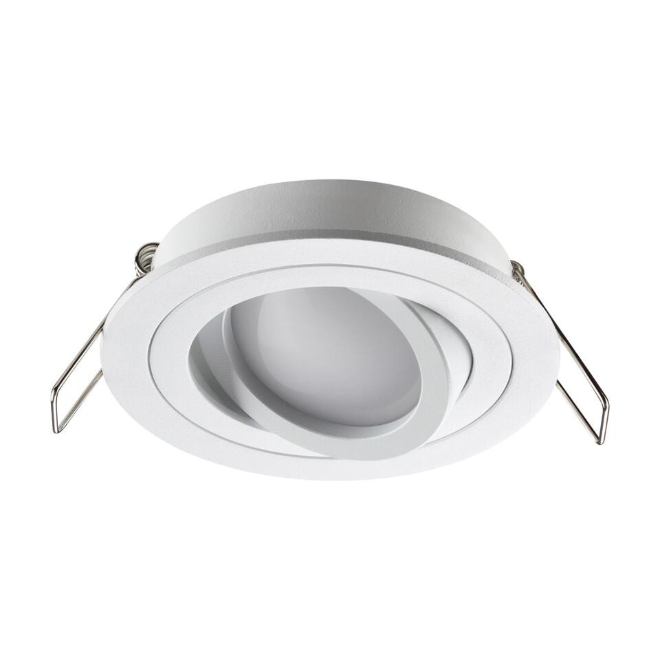Фото №4  NOVOTECH 371017 WIR NT25 576 белый Светильник встраиваемый поворотный IP20 GU10 50W 220-240V MORUS