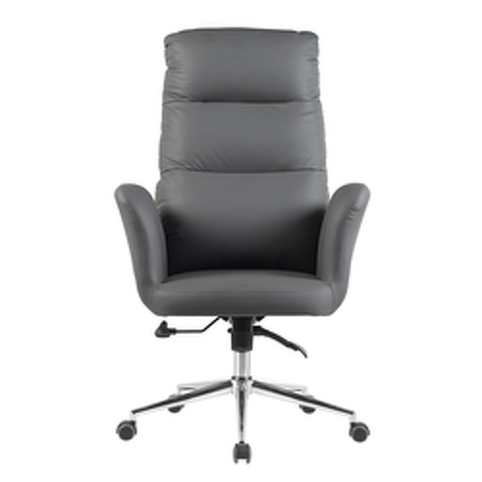Фото №8  Кресло руководителя TopChairs Solid NC серый