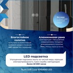 Превью фото №5  Teymi Зеркало Solli Luxor 600х650, LED подсветка, сенсор, антипар T20401
