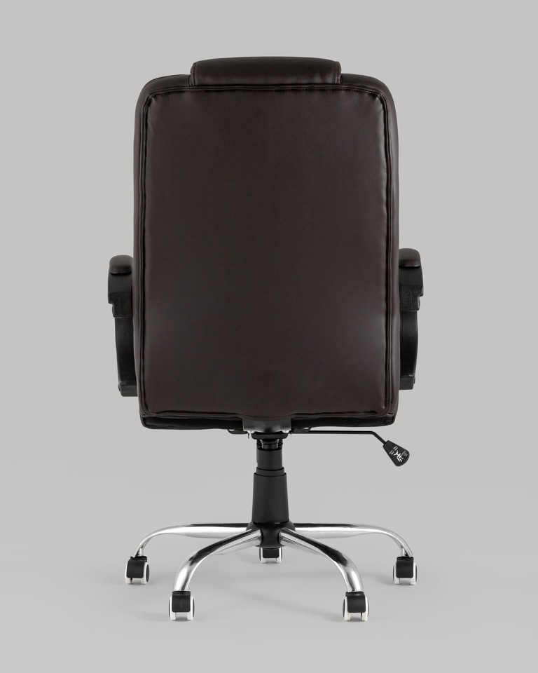Фото №10  Кресло Кресло руководителя TopChairs Atlant коричневое
