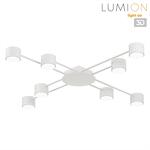 Превью фото №1  LUMION 8305/8C COMFI LN26 238 белый, металл/акрил Светильник потолочный GX53 LED 8*7W 220V BENUA