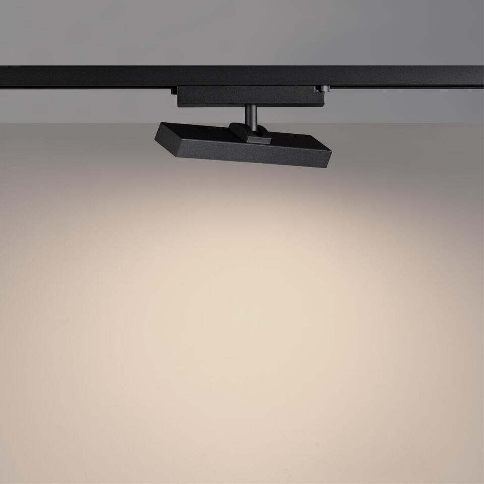 Фото №7  NOVOTECH 359777 PORT NT25 260 черный Светильник однофазный трехжильный трековый с переключ. цв. температуры IP20 LED 12W 180-265V 2700К/3200К/4000К STRATUS
