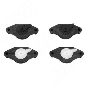Фото Cinetto PS03 комплект для одной двери с регулируемыми роликами (PS03SETW)