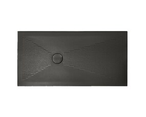 Фото UPC714 / UPCM714 Althea душевой поддон 70х140, 3 см  Матовый черный Plus-Ton®