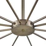 Превью фото №2  Люстра LUMION 8100/12C COMFI LN26 106 бронза/белый металл/стекло Люстра потолочная Е14 12*40W 220V MAVE