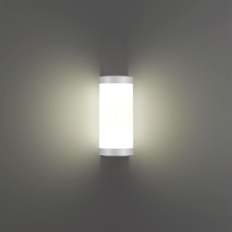 Фото №6  NOVOTECH 359299 STREET NT24 776 белый Светильник ландшафтный настенный IP65 LED 6W 4000K 180-265V OPAL