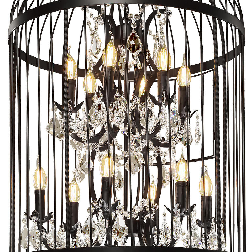 Фото №5  Люстра LOFT1891/12 Подвесная люстра LOFT IT Vintage birdcage