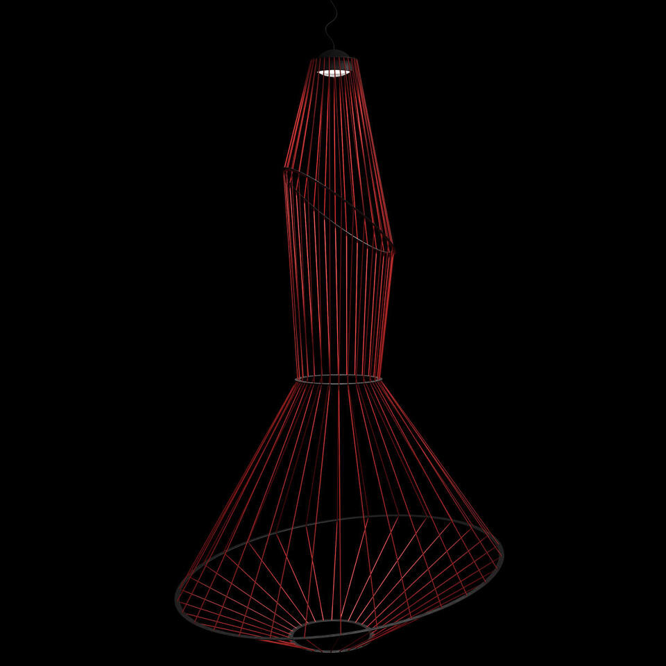 Фото №6  Подвесной светильник 10292/A Red Подвесной светильник LOFT IT Beam