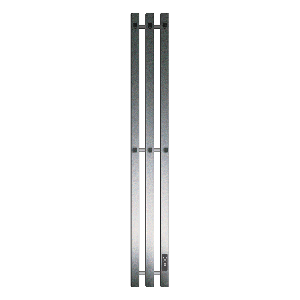 Фото №1  Полотенцесушитель Полотенцесушитель электрический Primoclima Sol Q E Graphite 120*12 3