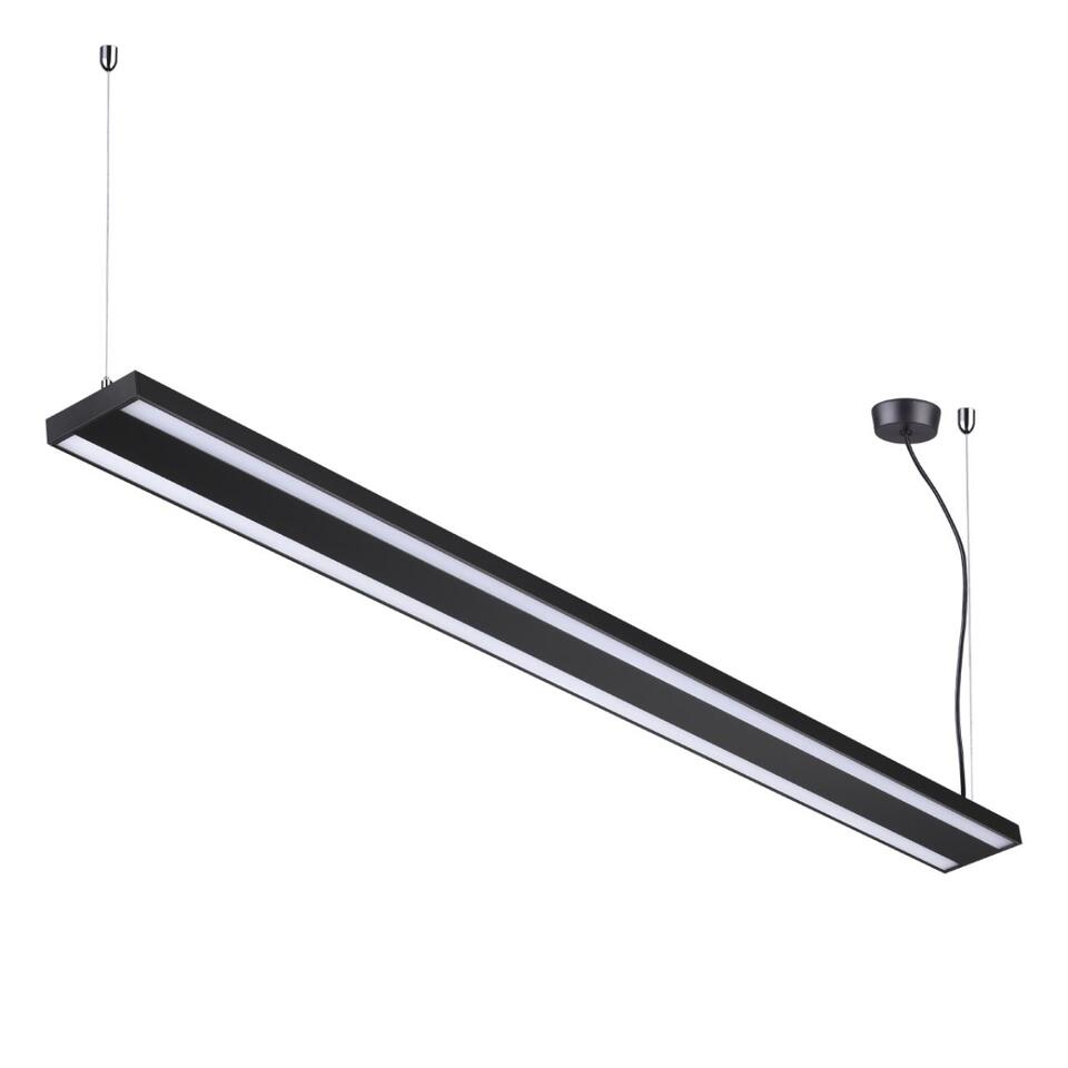 Фото №4  Подвесной светильник NOVOTECH 358446 OVER NT20 346 черный Подвесной светильник IP20 LED 40W вниз + 20W вверх 100-277V ITER