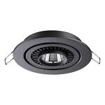 Превью фото №8  NOVOTECH 358816 SPOT NT21 466 черный Светильник встраиваемый светодиодный IP20 LED 9W 770Лм 4000K 220V GESSO