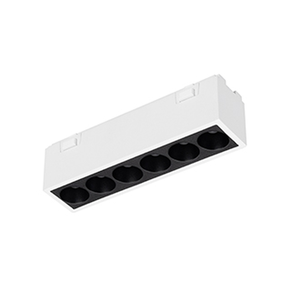 Фото №1  Arlight Светильник MAG-VIBE-LASER-L101-6W Warm3000 (WH, 24 deg, 48V) ( IP20 Металл, 5 лет)
