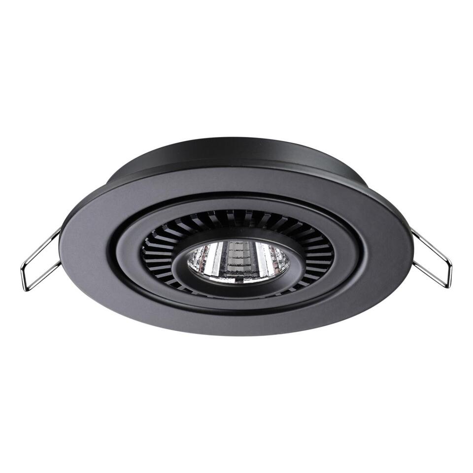 Фото №8  NOVOTECH 358816 SPOT NT21 466 черный Светильник встраиваемый светодиодный IP20 LED 9W 770Лм 4000K 220V GESSO