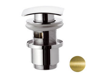 Фото Донный клапан с переливом 1”1/4 Remer 905SCC114VO, латунь состаренная