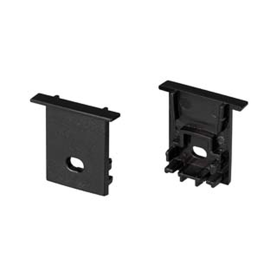 Фото №1  Arlight Заглушка SL-COMFORT-1722-F BLACK c отверстием ( Пластик)