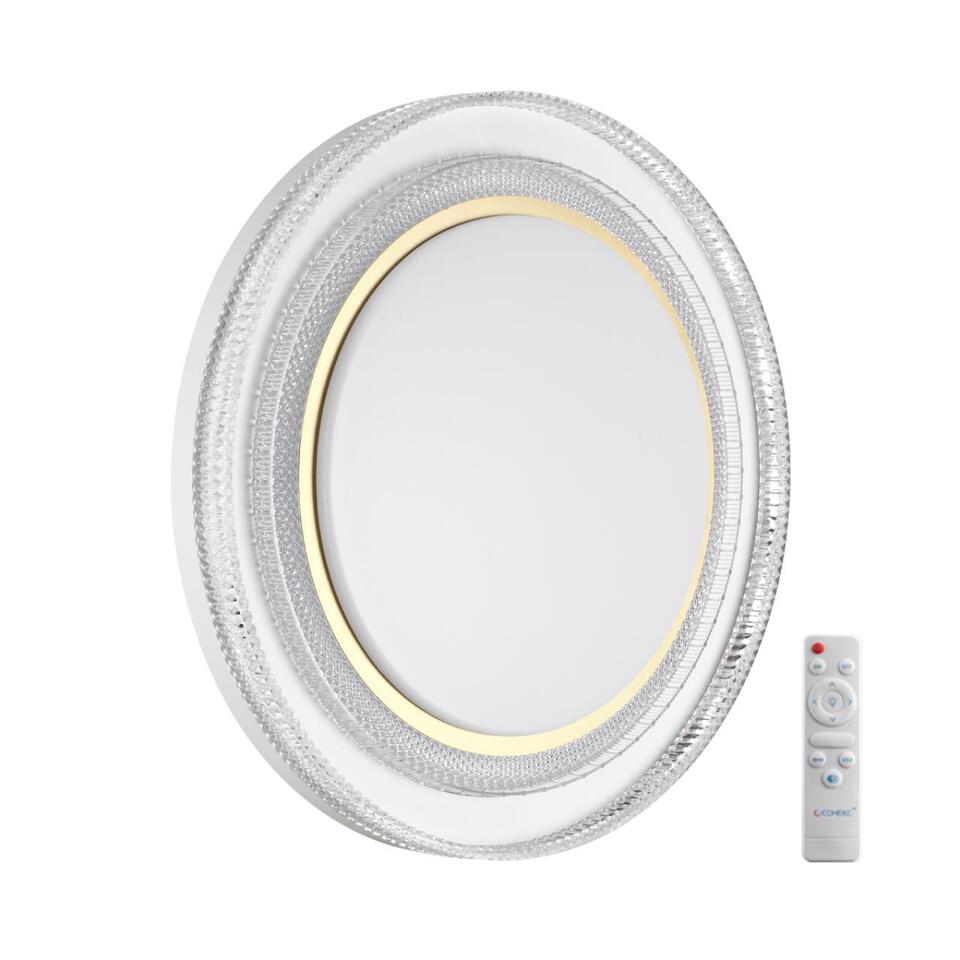 Фото №7  SONEX 7641/EL MARON SN 178 Светильник пластик/золотистый LED 70Вт 3000-6000K D490 IP43 пульт ДУ SUZY GOLD