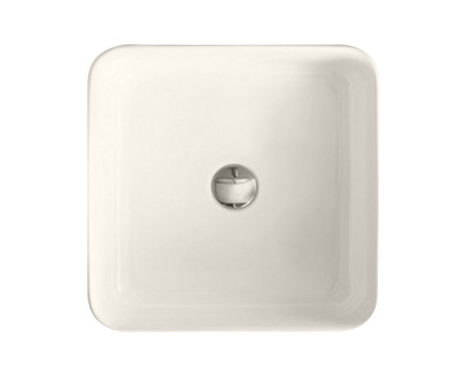 Фото №7  Раковина 40886 / PKU Althea Kuadro раковина накладная 40x40  Матовый лен Plus-Ton®
