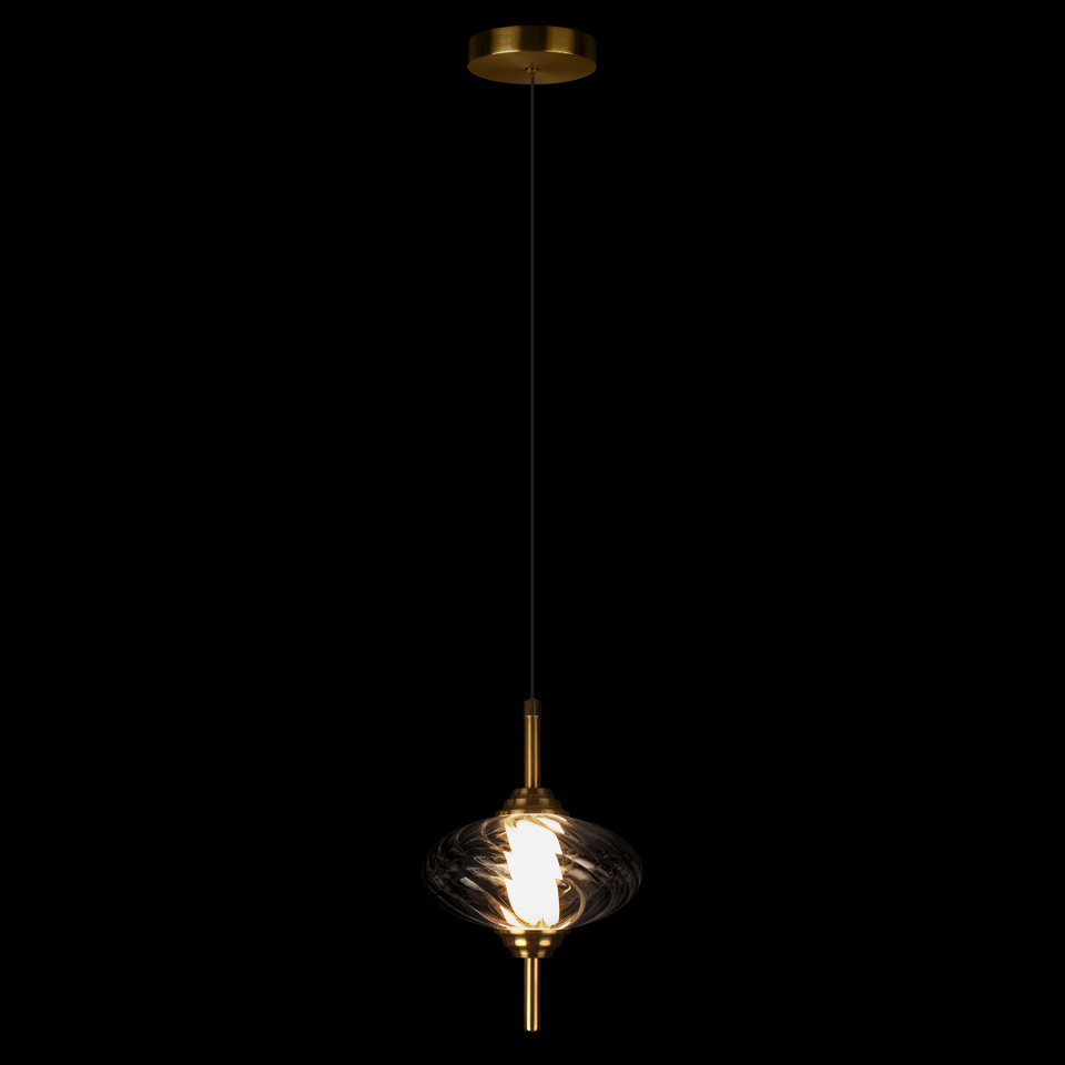 Фото №9  Подвесной светильник 10421/C Smoke Подвесной светильник LOFT IT Helix