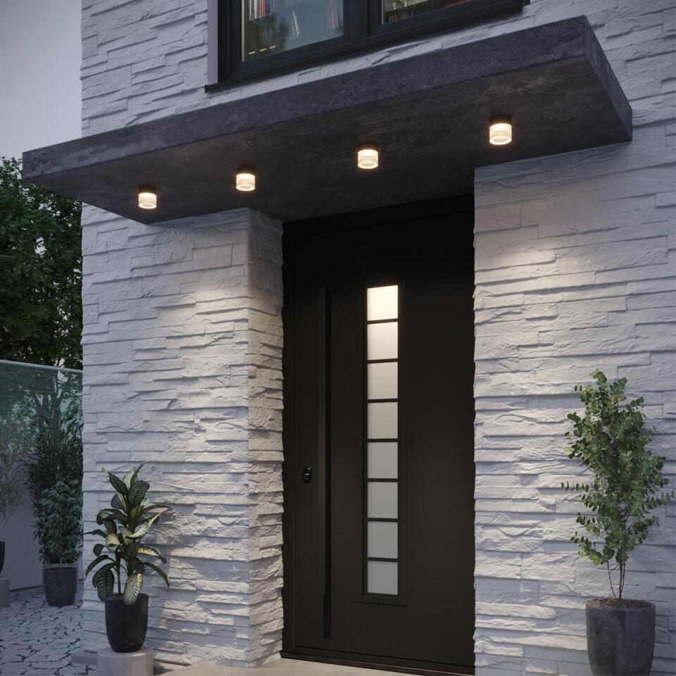 Фото №5  NOVOTECH 359716 STREET NT25 714 черный Светильник ландшафтный с переключ. цветовой температуры IP65 LED 12W 100-240V 2700К\3200К\4000К ESTIMA