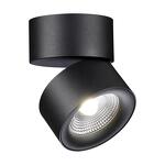 Превью фото №4  NOVOTECH 358781 OVER NT21 364 черный Светильник накладной светодиодный IP20 LED 25W 4000K 2200Лм 100-265V GRODA