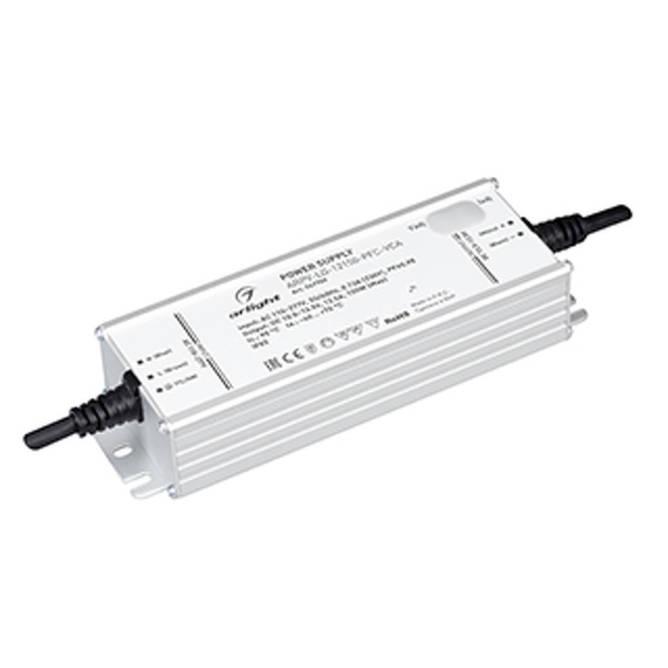Фото №1  Arlight Блок питания ARPV-LG-12150-PFC-VCA (10.5-13.5V, 12.5A, 150W) ( IP65 Металл, 5 лет)