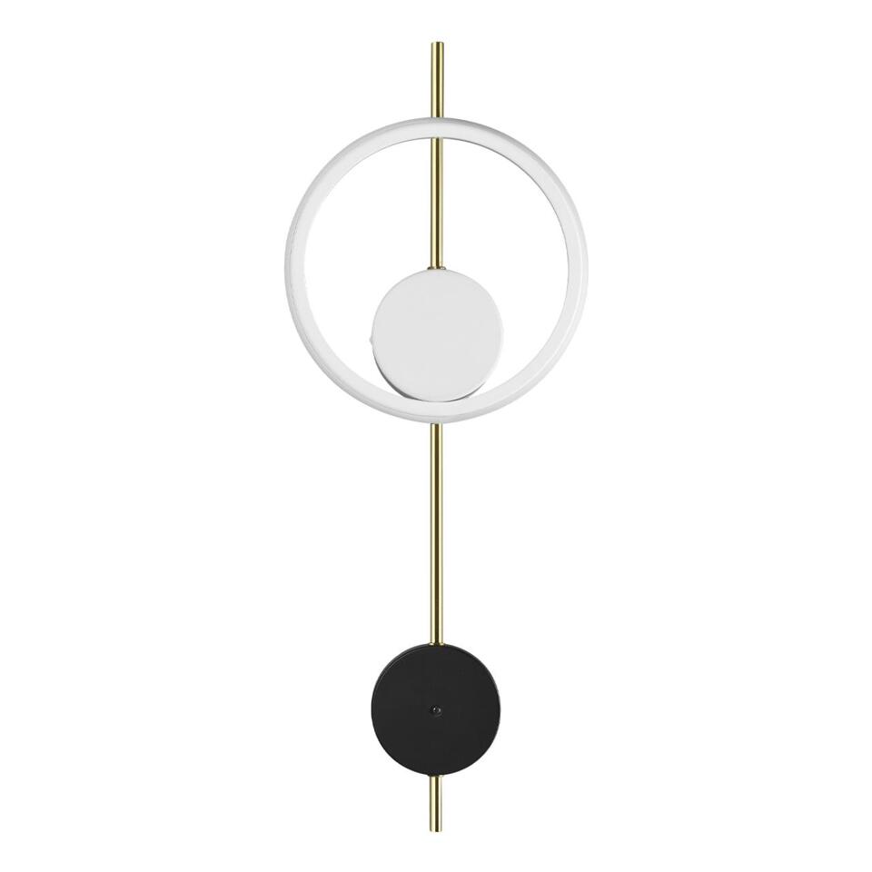Фото №4  LUMION 5691/13WL LEDIO LN26 445 белый, чёрный, золотой Настенный светильник LED 13W 3000K 220V MARQUE