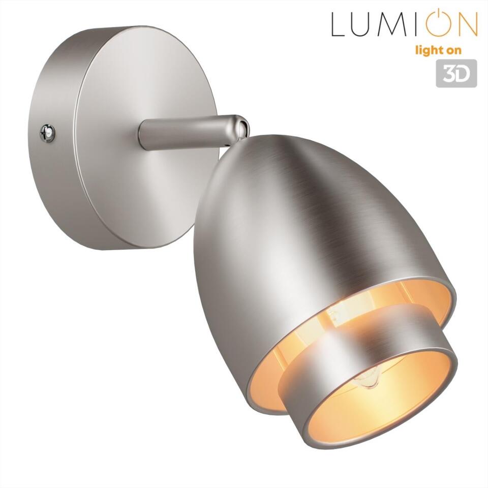 Фото №6  LUMION 8000/1W MODERNI LN26 316 никель/никель металл/металл Настенный светильник Е14 40W 220V AVRORA