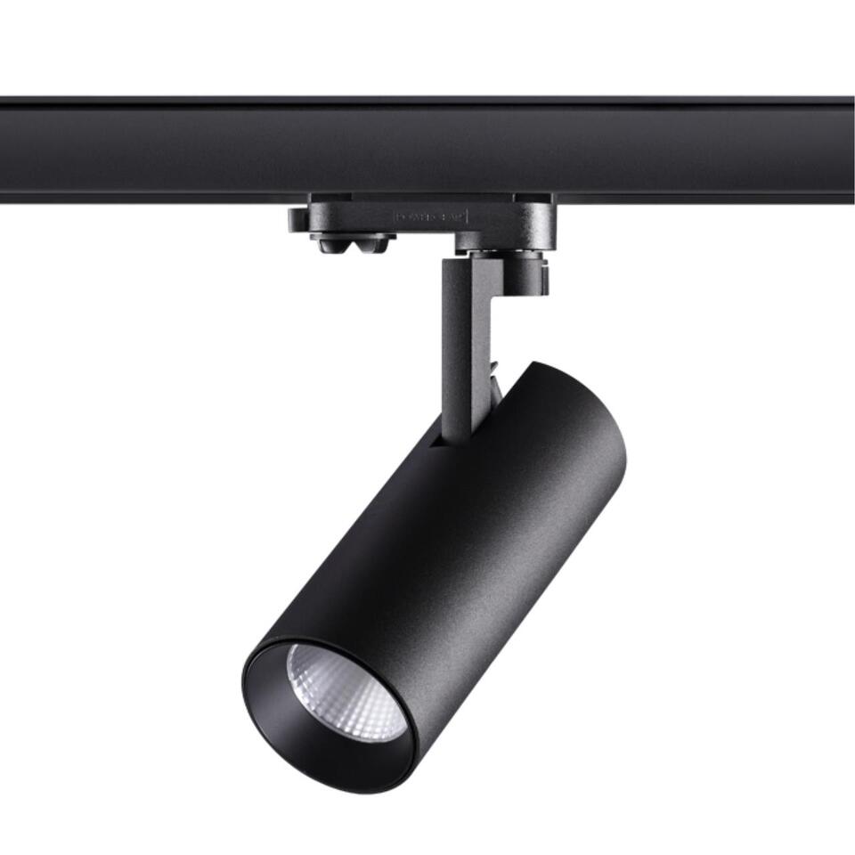 Фото №2  NOVOTECH 358256 PORT NT19 268 черный Трехфазный трековый светодиодный светильник IP20 LED 20W 220-240V HELIX