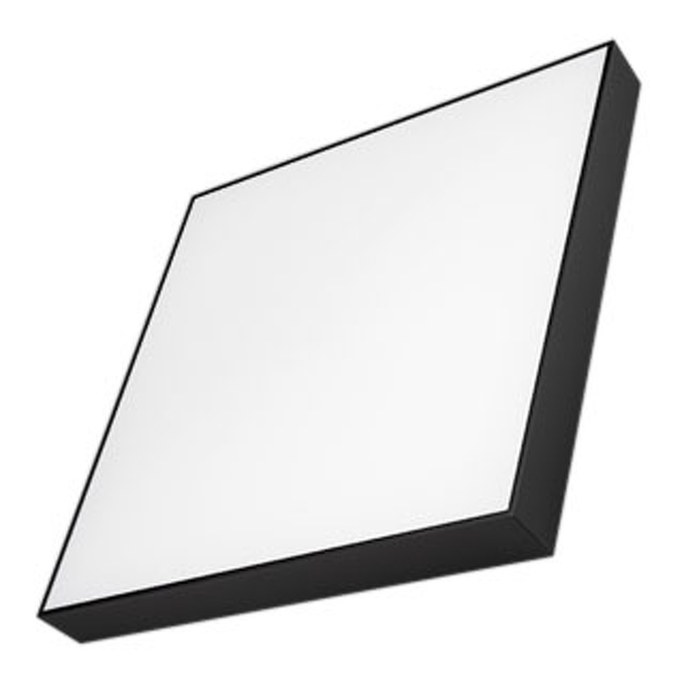 Фото №1  Arlight Светильник SP-QUADRO-S600x600-60W Day4000 (BK, 120 deg, 230V) ( IP40 Металл, 3 года)