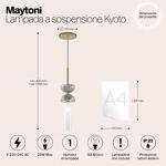 Превью фото №11  Подвесной светильник Подвесной светильник Maytoni MOD178PL-01GR