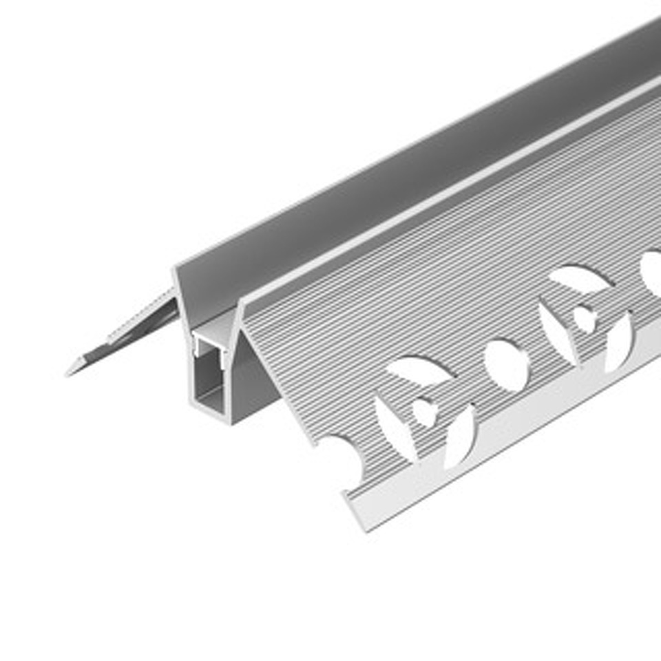 Фото №1  Arlight Профиль DECORE-S6-EXT-V-COMFORT-2000 ANOD внешний ( Алюминий)