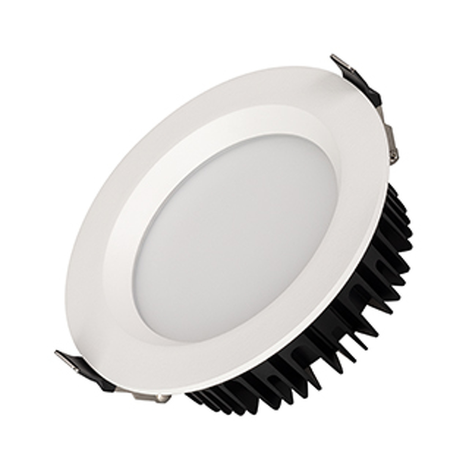 Фото №1  Arlight Светильник MS-MIST-BUILT-R145-15W Day4000 (WH, 110 deg, 230V) ( IP54 Металл, 5 лет)