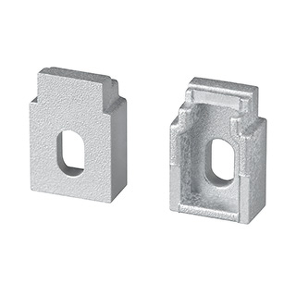 Фото №1  Arlight Заглушка WALL-FANTOM-BENT-W10-SIDE с отверстием ( Пластик)