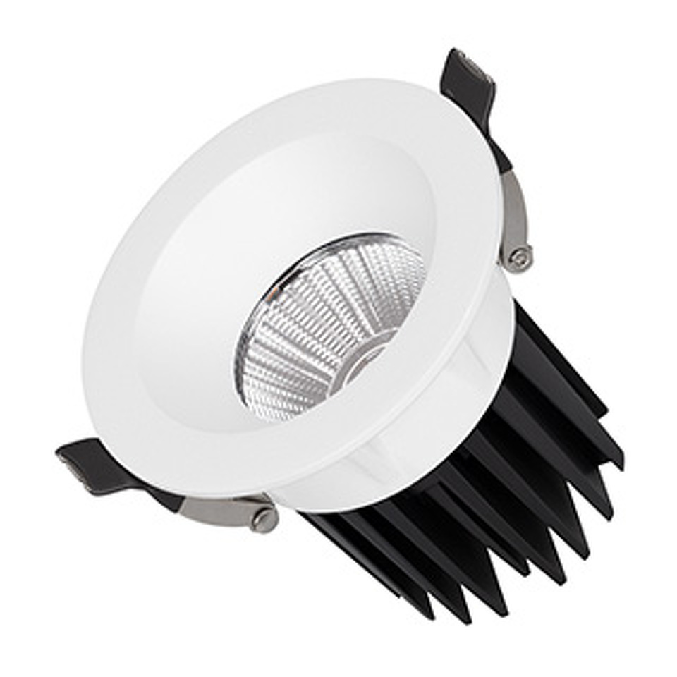 Фото №1  Arlight Светильник MS-ATOLL-BUILT-R86-10W Warm3000 (WH, 36 deg, 230V) ( IP54 Металл, 5 лет)
