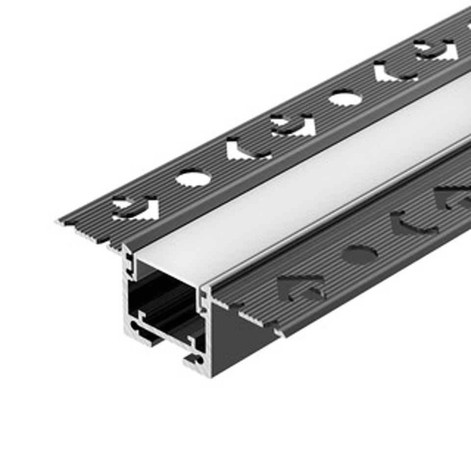 Фото №1  Arlight Профиль SL-LINIA20-FANTOM-2500 BLACK ( Алюминий)