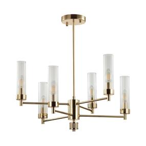 Фото LUMION 5274/6C CLASSI LN26 101 золотой Люстра потолочная E14 6*40W 220V KAMILLA