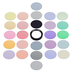 Фото Arlight Набор светофильтров LGD-COLORFUL-SET27-R85 (BK) ( Металл)