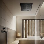 Превью фото №3  KT035AXX AQUAelite SPA Home верхний душ потолочного крепления с 4-мя режимами, 850x540 мм Матовый чёрный, 38/05Q