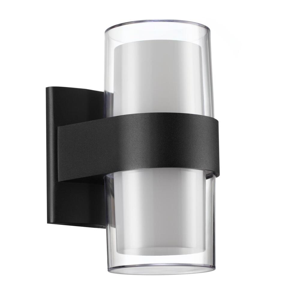 Фото №6  NOVOTECH 359298 STREET NT24 774 черный Светильник ландшафтный настенный IP65 LED 16W 4000K 175-265V OPAL