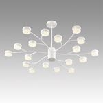 Превью фото №5  Люстра LUMION 8265/18 COMFI LN26 233 металл, белый Люстра GX53 LED 18*7W 220V TORINA